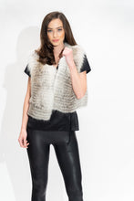 Load image into Gallery viewer, Feathered Fox Fur Vest
