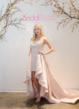 Load image into Gallery viewer, Strapless Silk Faille Cocktail Dress