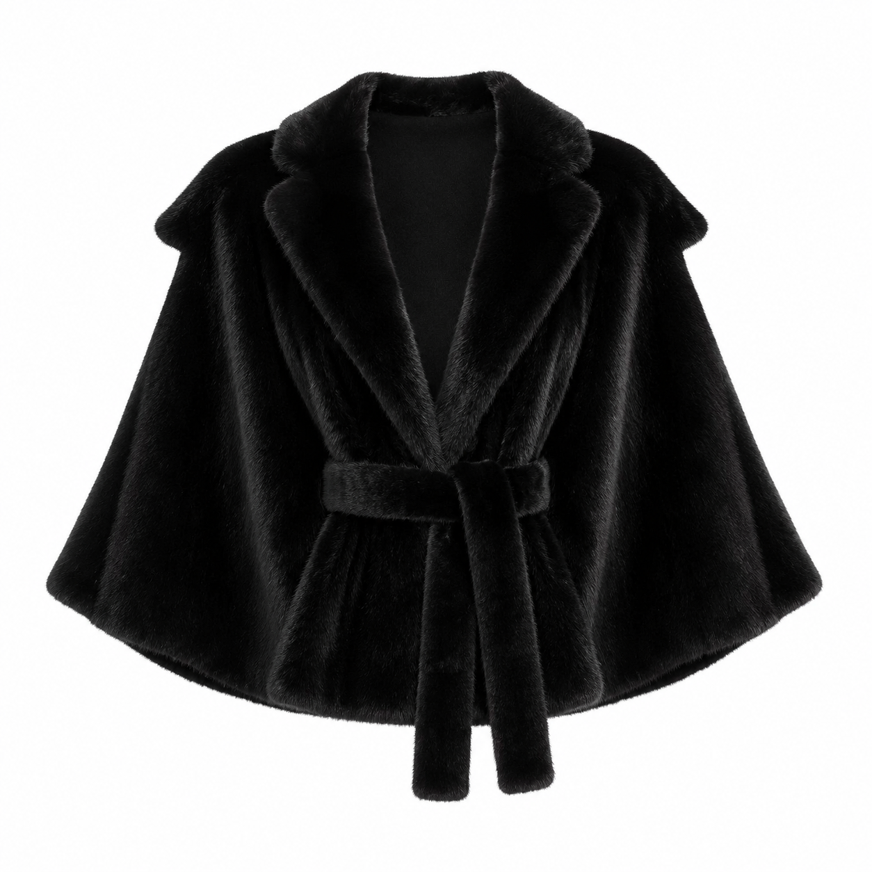 Black Belted Cape