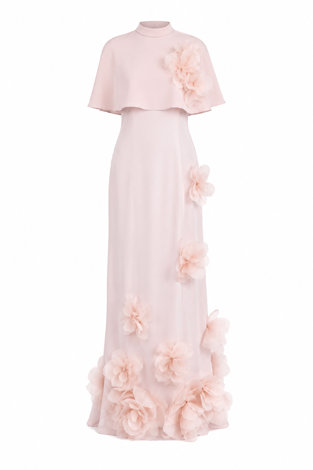Hydrangea Column Gown