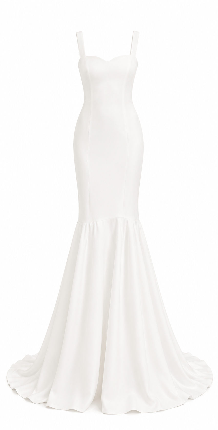 Sweetheart Crepe Gown