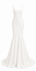 Sweetheart Crepe Gown