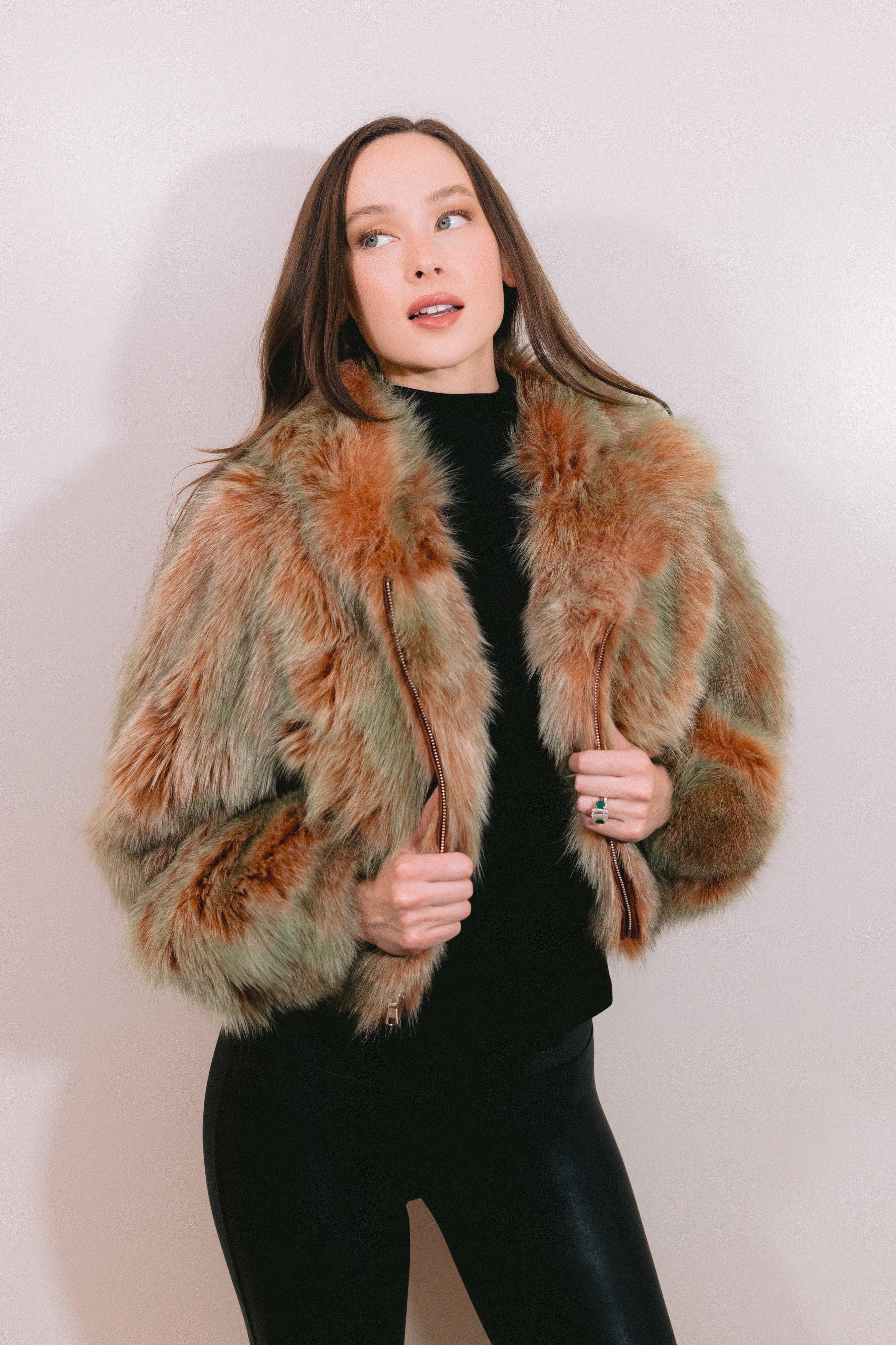 Fox Fur Hoodie