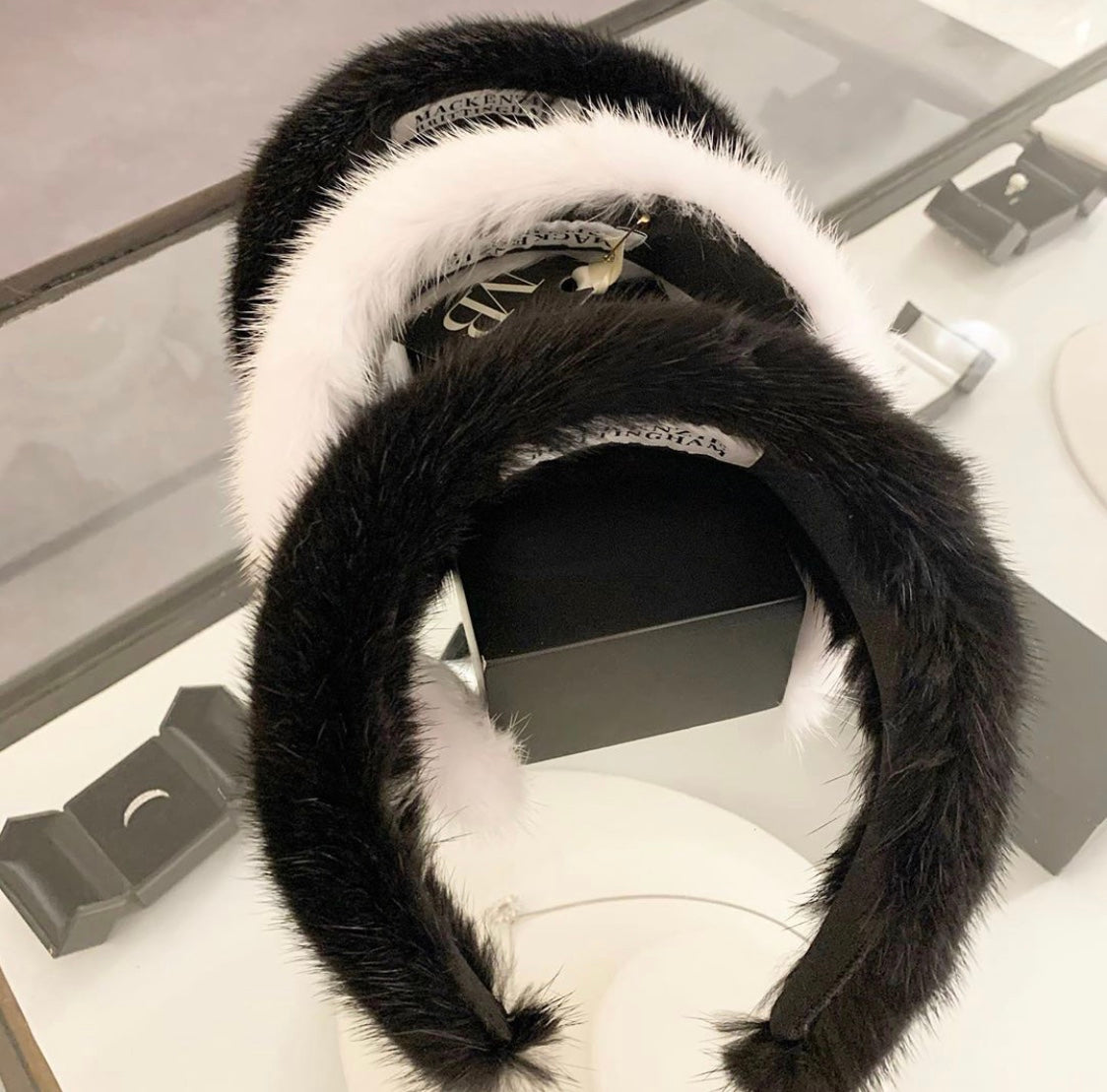 Mink Fur Headbands