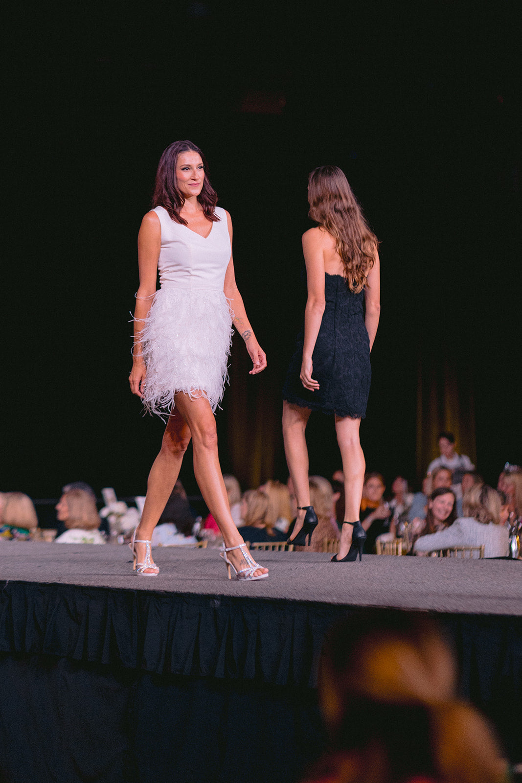White Feather Dress