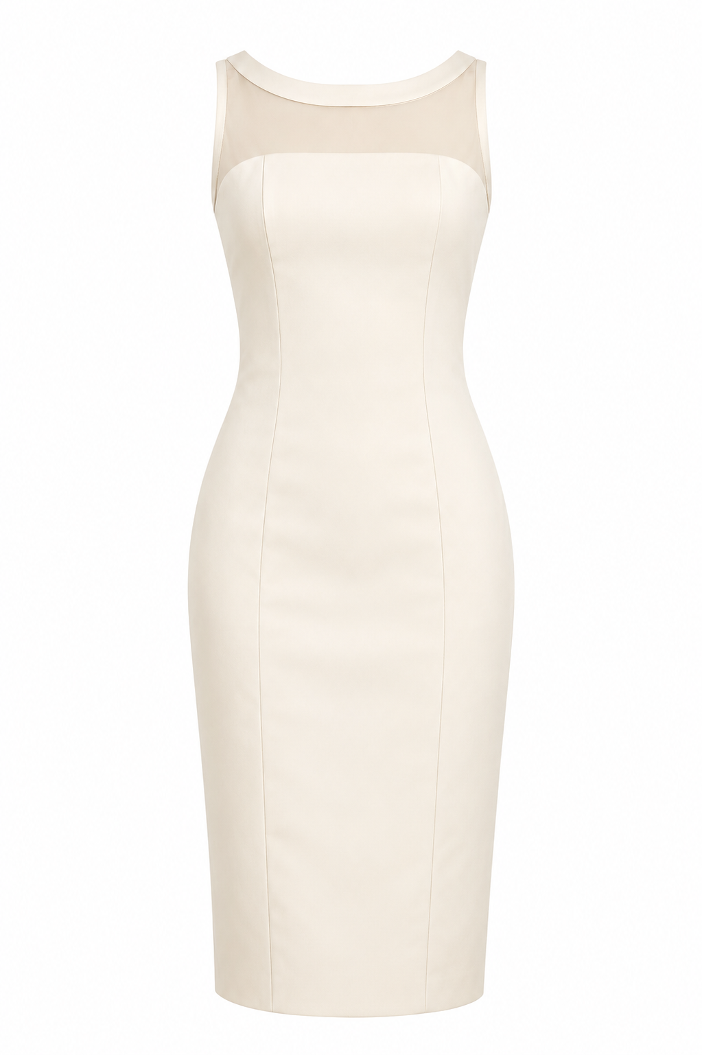 Blush Silk Gazaar Cocktail Gown