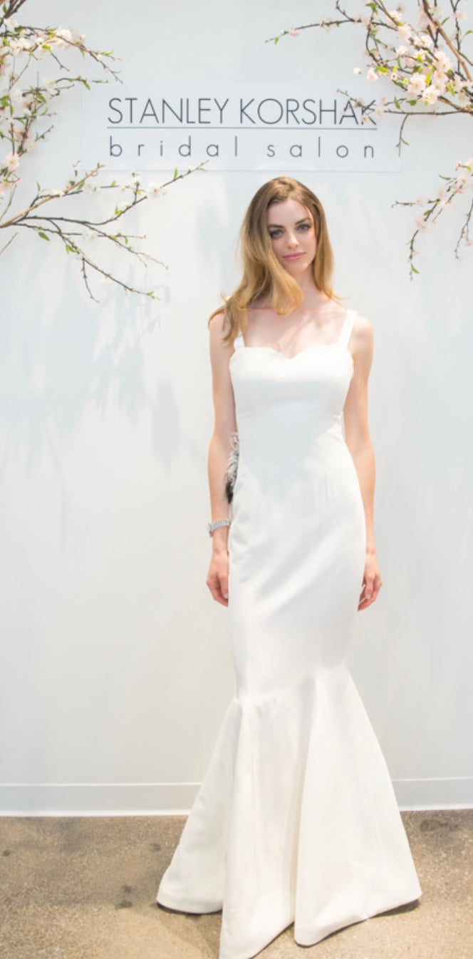 Sweetheart Crepe Gown