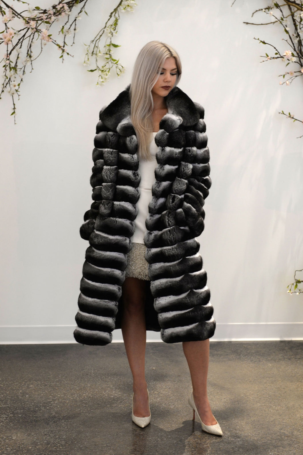 Full Length Chinchilla Coat